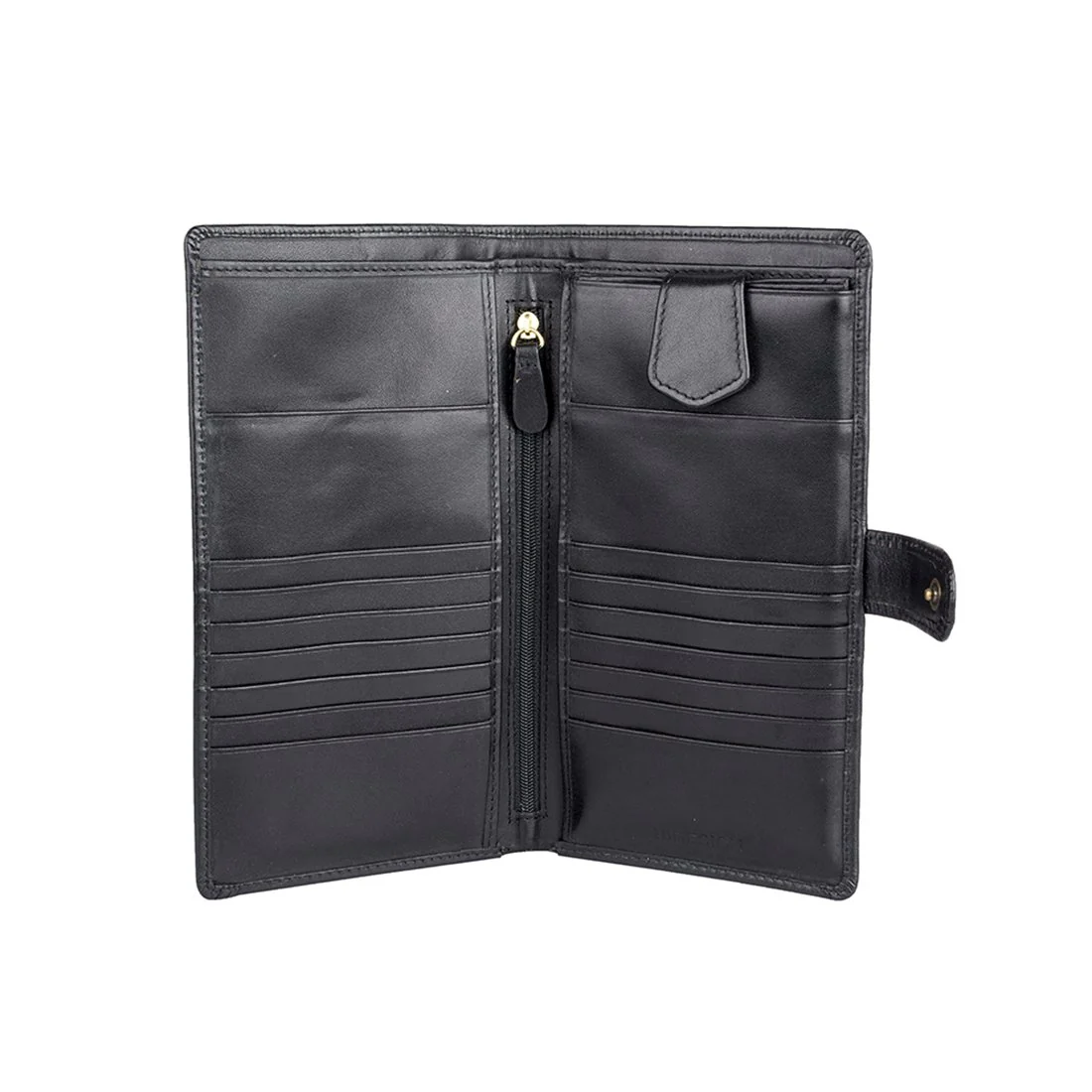 001 Rf Black Leather Passport Holder - Image 3