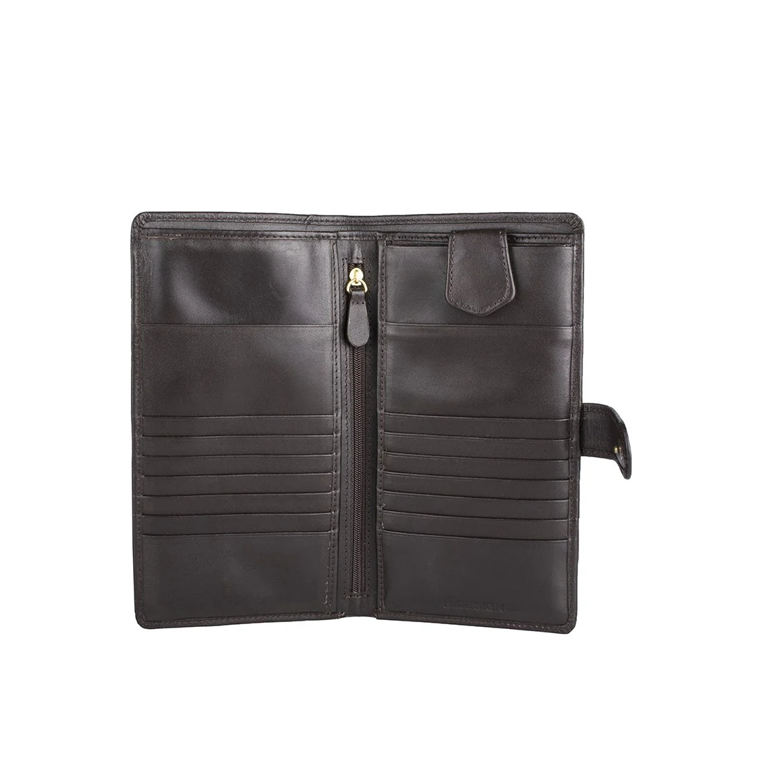 001 Rf Brown Leather Passport Holder - Image 4