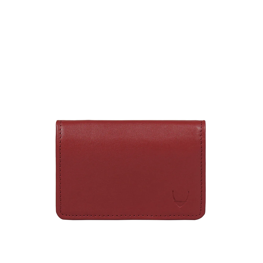 020 Ac Red Leather Card Holder