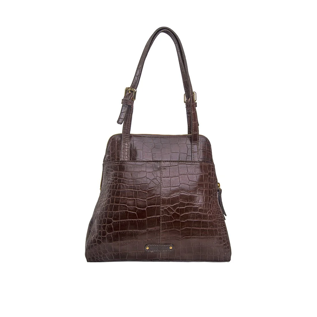 109 01 Brown Leather Tote Bag - Image 3