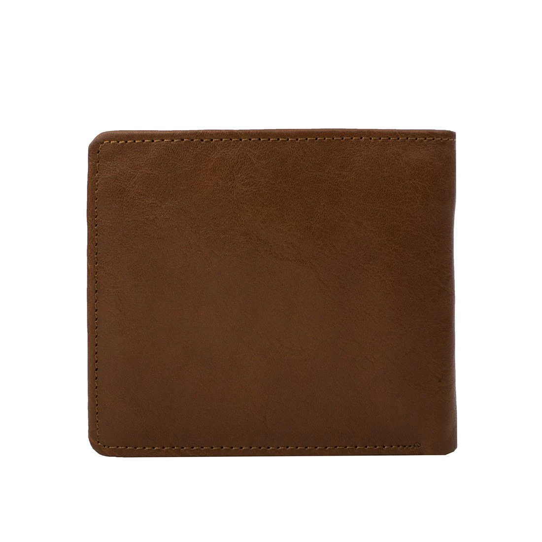 21036 Tan Leather Bi-Fold Wallet - Image 5