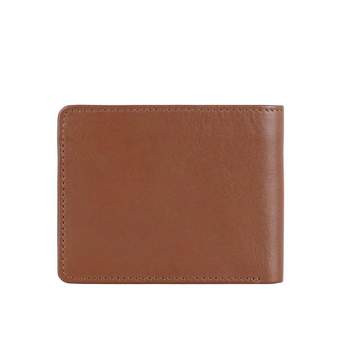21036 Tan Leather Bi-Fold Wallet - Image 7