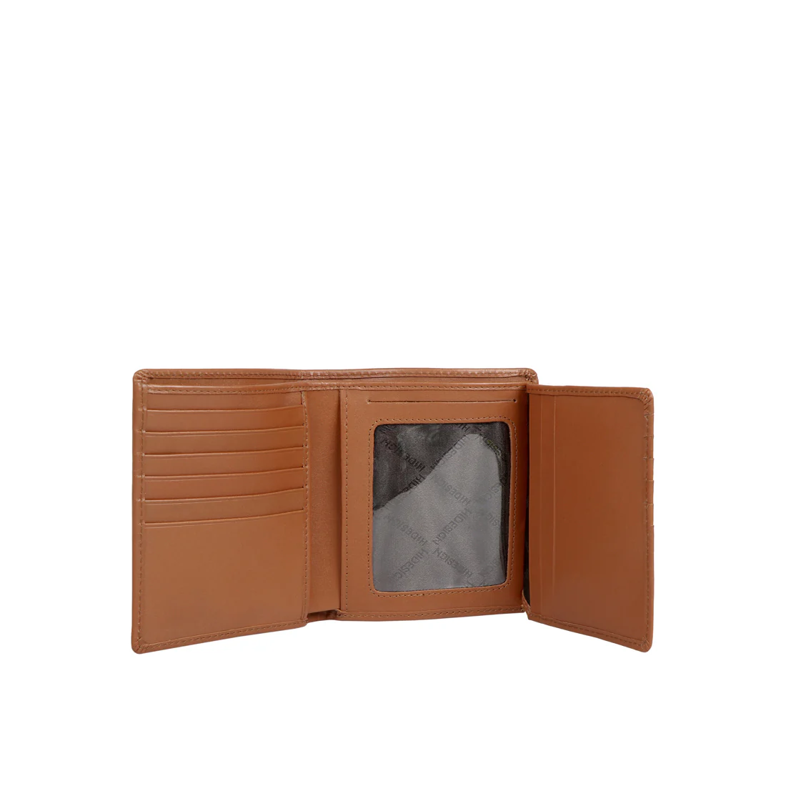 253-L015 Tan Leather Bi-Fold Wallet - Image 5