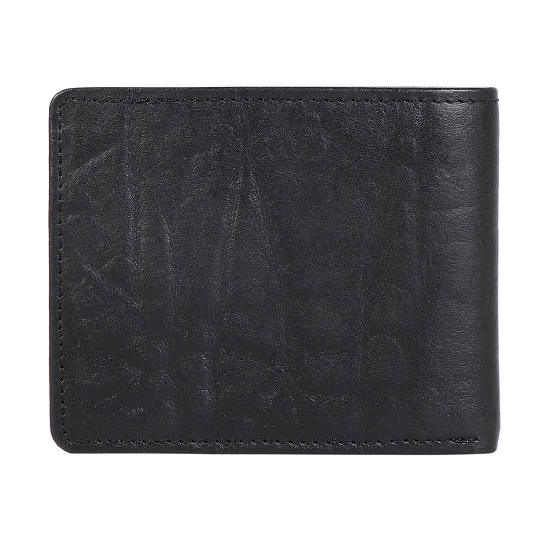 260-2020 Black Leather Bi-Fold Wallet - Image 5