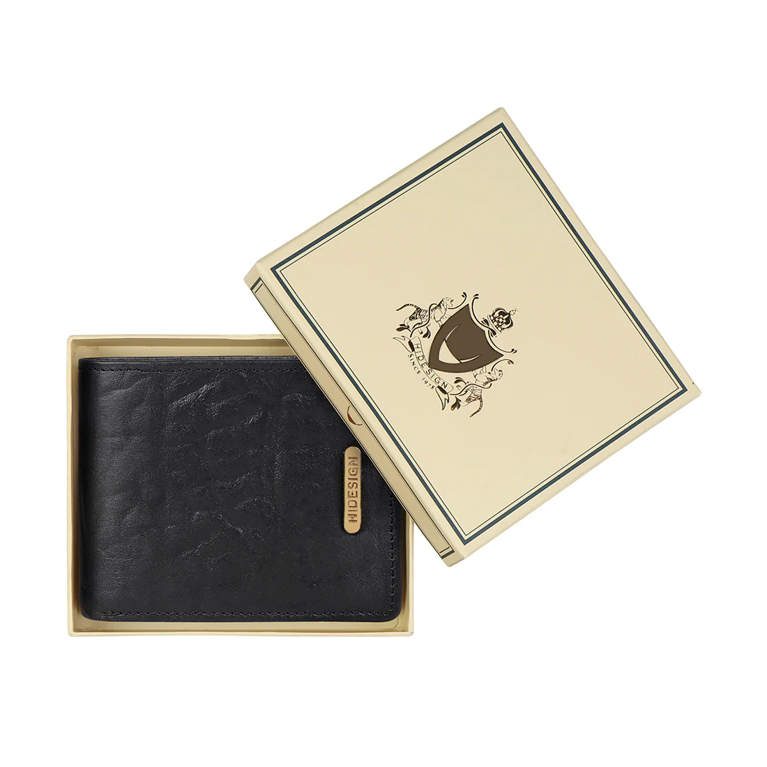 260-2020 Black Leather Bi-Fold Wallet - Image 7