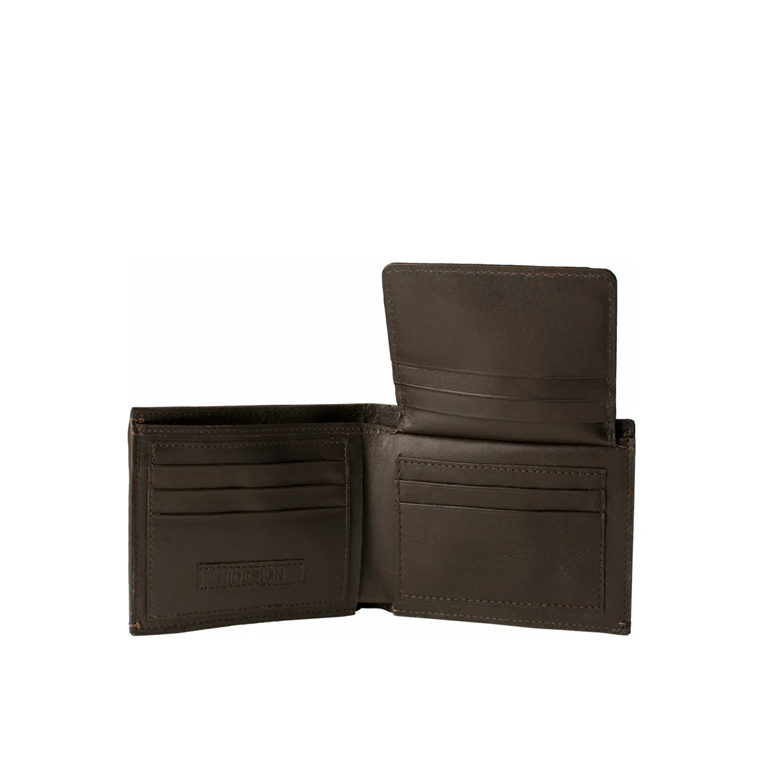 261-2021S Brown Leather Bi-Fold Wallet - Image 3