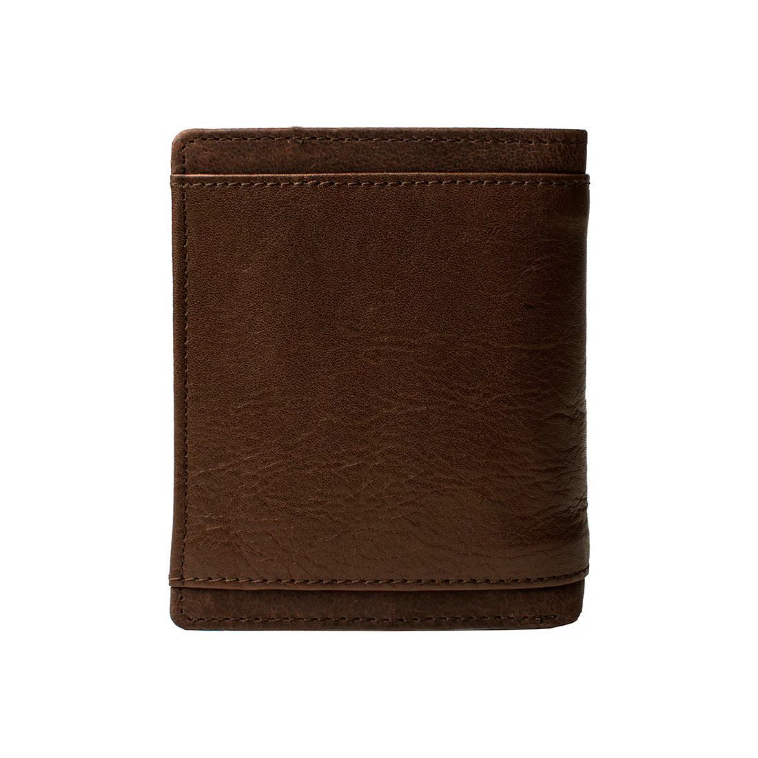 266-144B Brown Leather Bi-Fold Wallet - Image 4