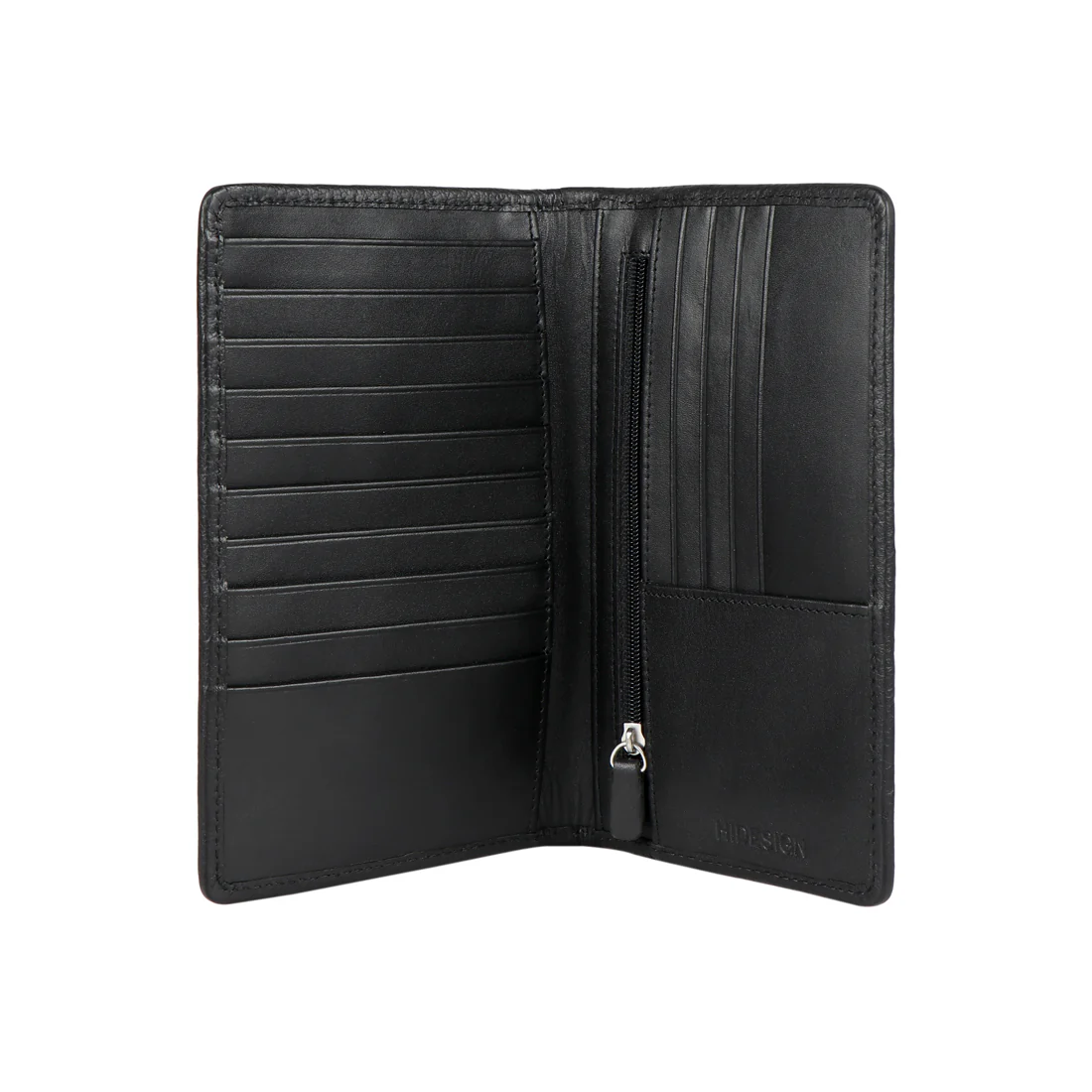 267-031F Rf Black Leather Passport Holder - Image 3
