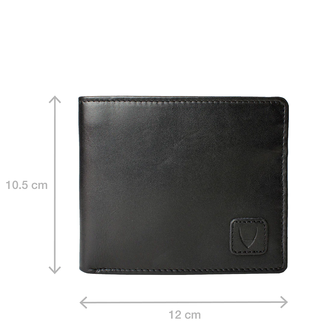 278-L107F Black Leather Bi-Fold Wallet - Image 3