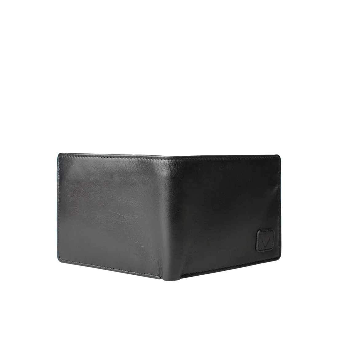 278-L107F Black Leather Bi-Fold Wallet - Image 5