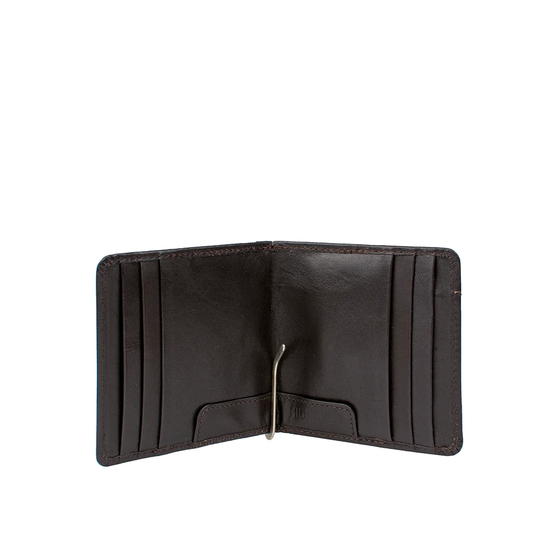 283-Mcw02 Brown Leather Money Clip - Image 2