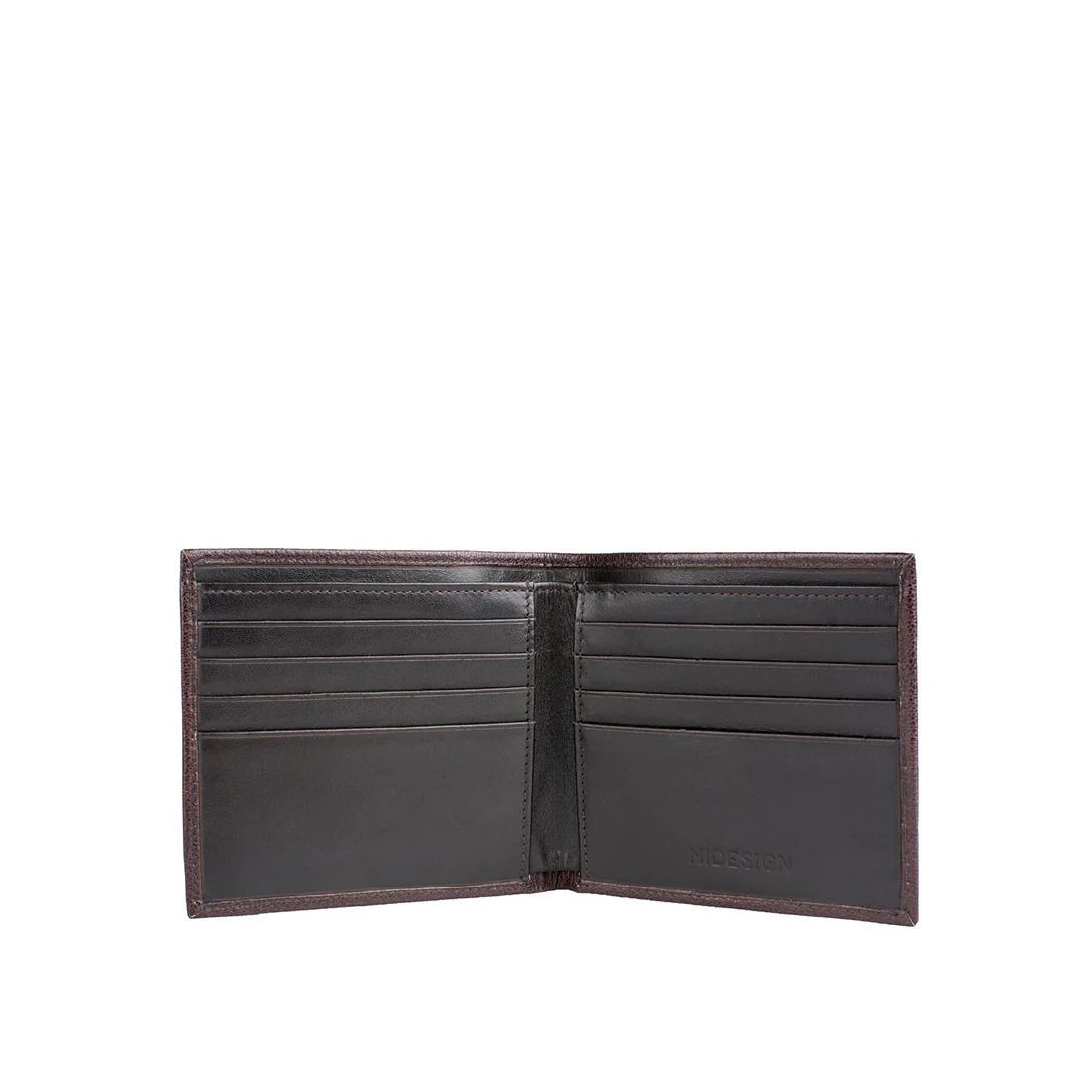 288-017 Brown Leather Bi-Fold Wallet - Image 2