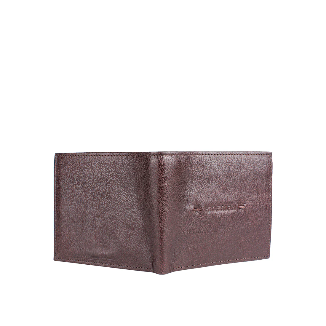 288-017 Brown Leather Bi-Fold Wallet - Image 3