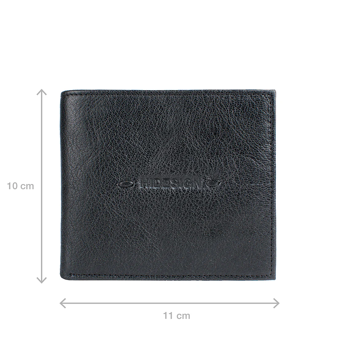 288-2020  Black Leather Bi-Fold Wallet - Image 4