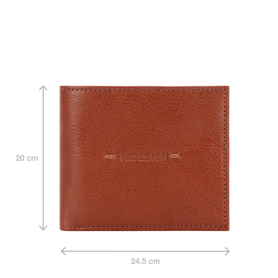 288-2020 Tan Leather Bi-Fold Wallet - Image 4