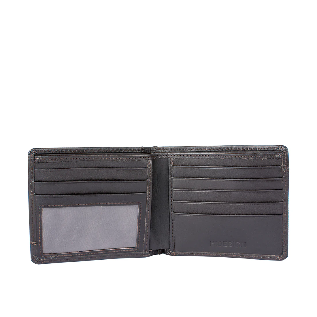 290-36 Brown Leather Bi-Fold Wallet - Image 2