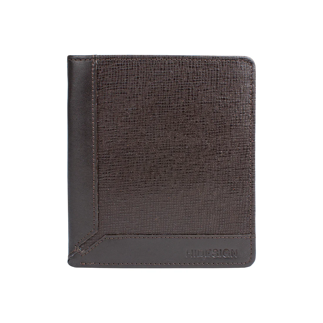 290-L015 Brown Leather Bi-Fold Wallet