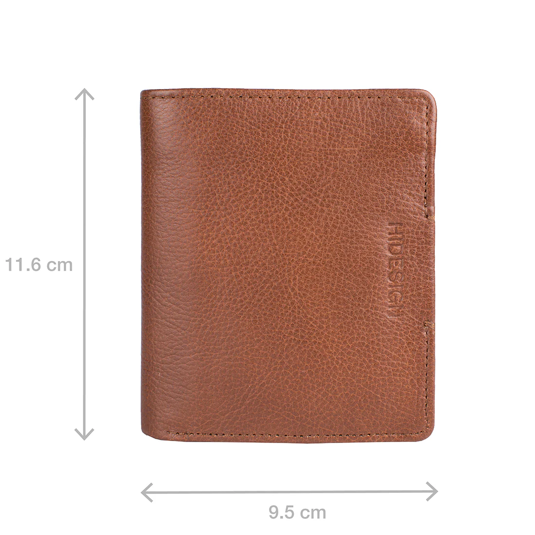 291-144B Tan Leather Bi-Fold Wallet - Image 3