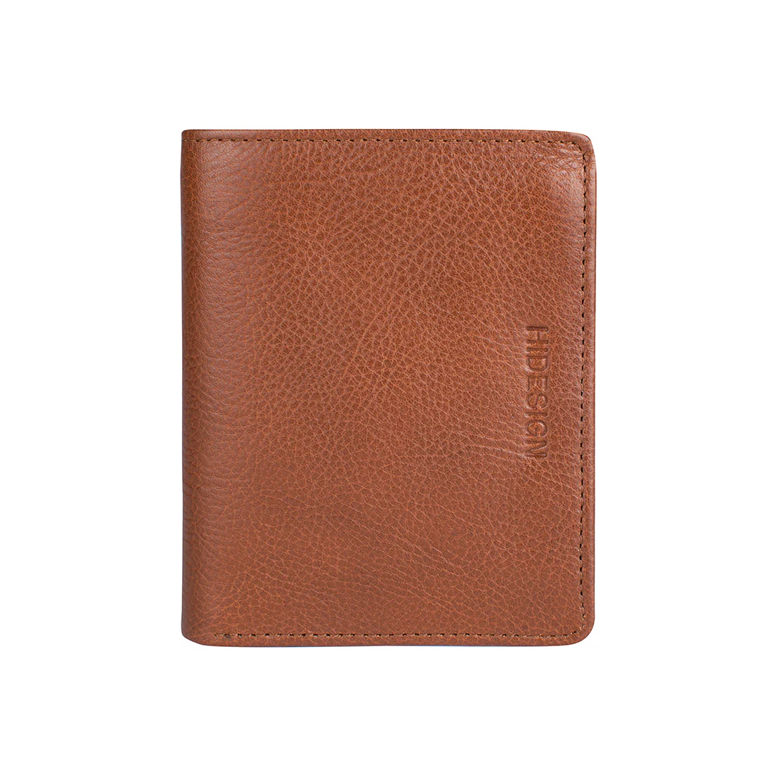 291-L108 Tan Leather Bi-Fold Wallet - Image 4