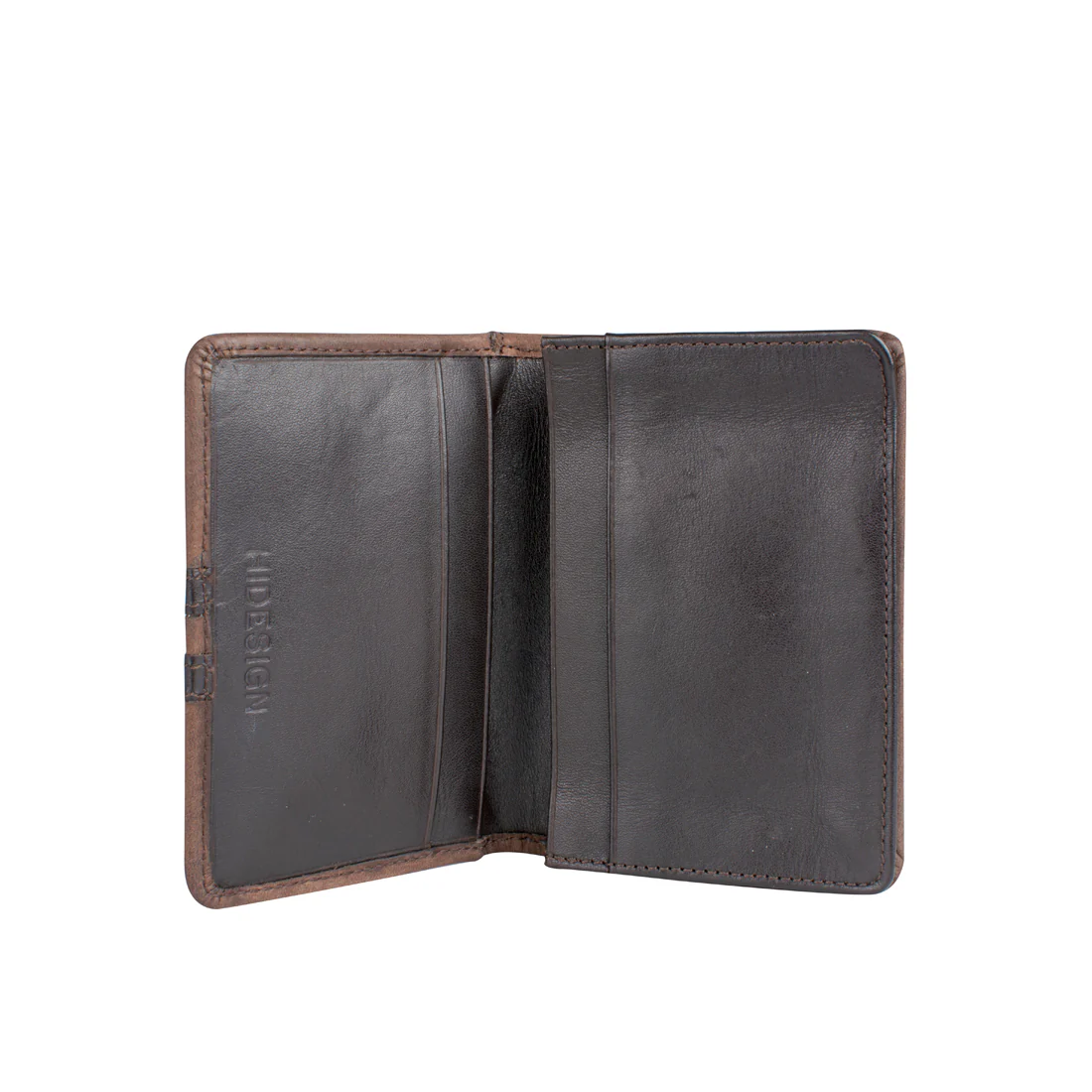 292-020 Brown Leather Card Holder - Image 2