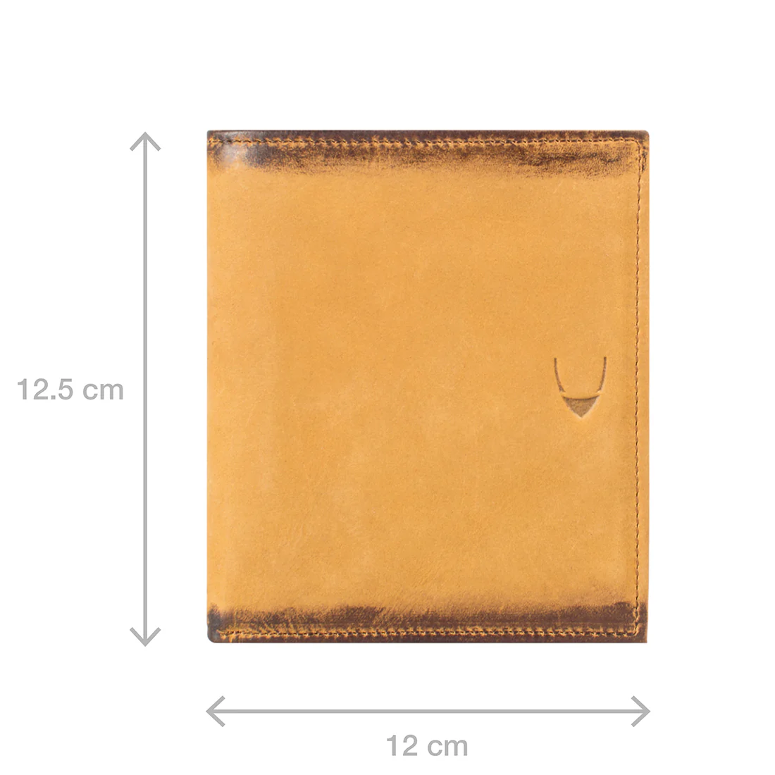 296-L105 Tan Leather Bi-Fold Wallet - Image 4
