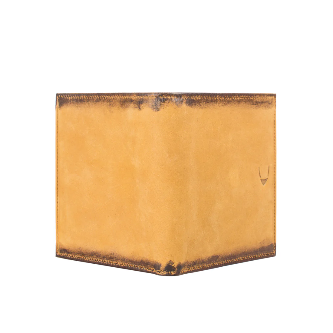 296-L105 Tan Leather Bi-Fold Wallet - Image 6
