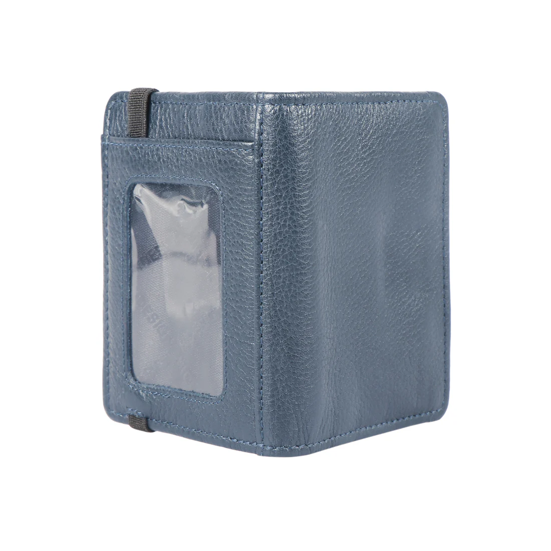 297-010B Blue Leather Card Holder - Image 6