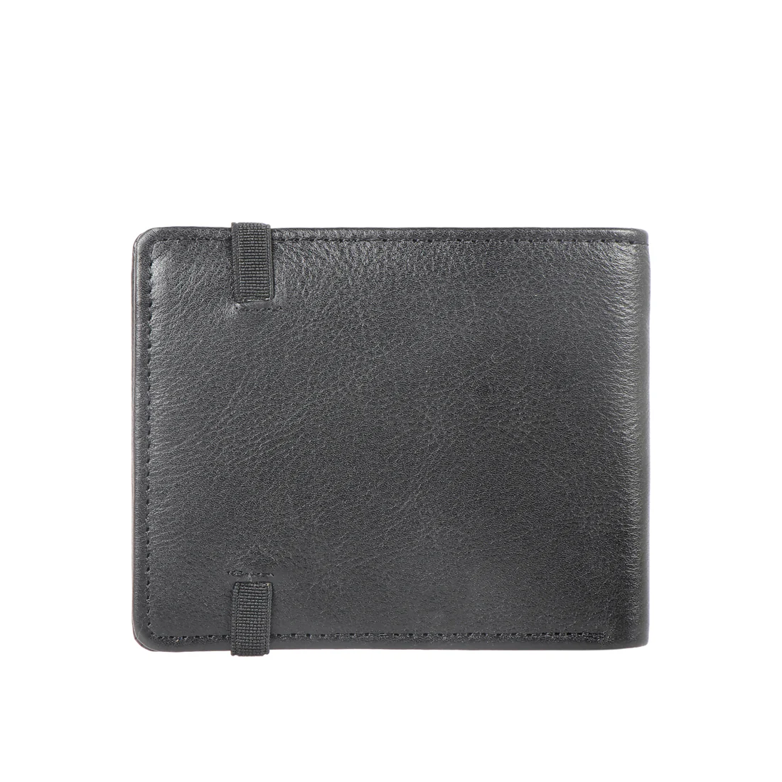 297-017  Black Leather Bi-Fold Wallet - Image 3