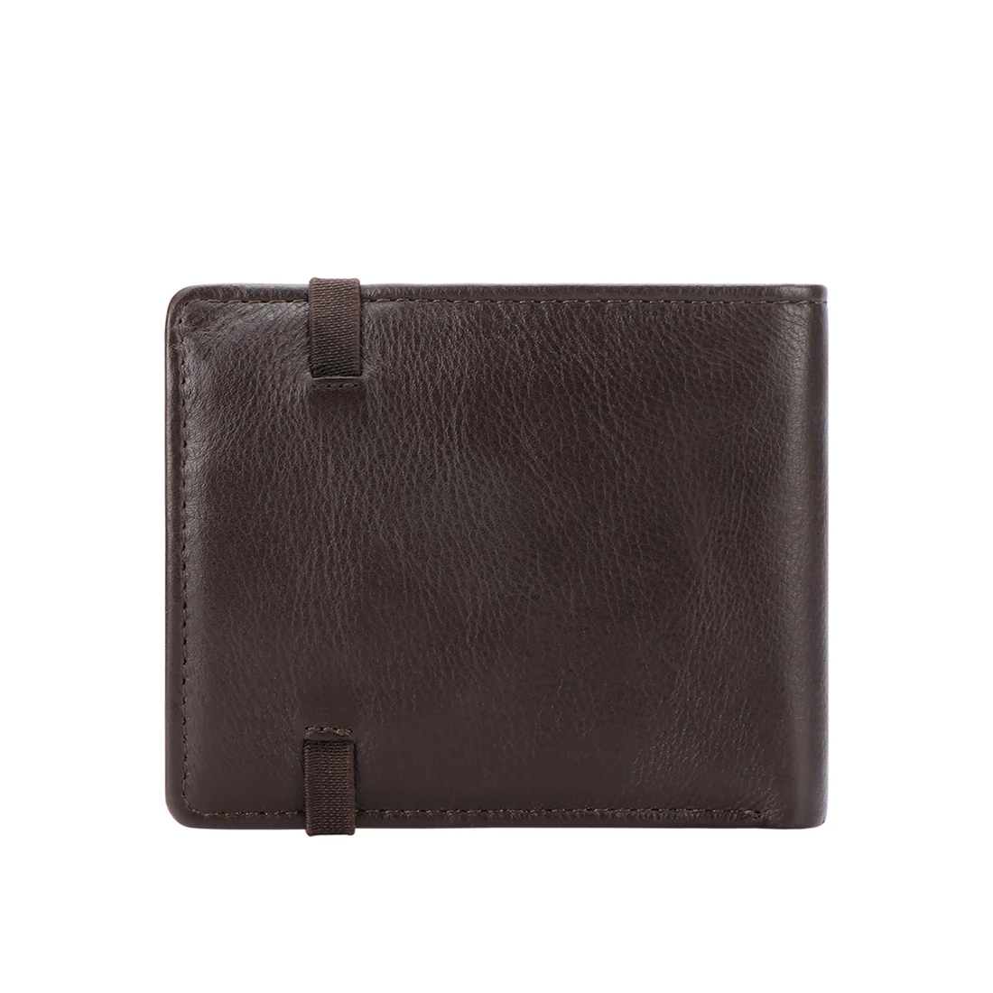 297-017 Brown Leather Bi-Fold Wallet - Image 4