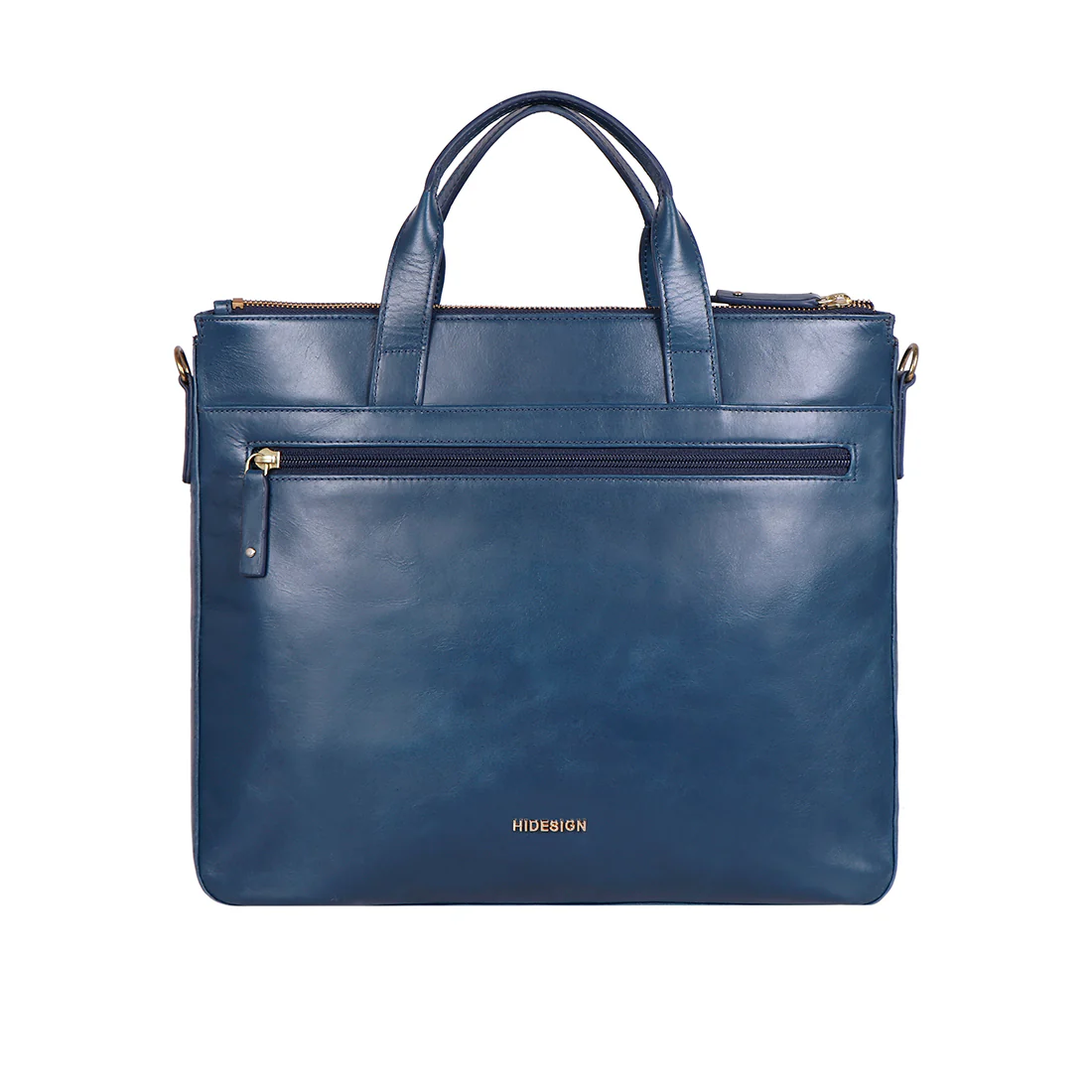 3 Musketeers 03 Blue Leather Satchel - Image 4