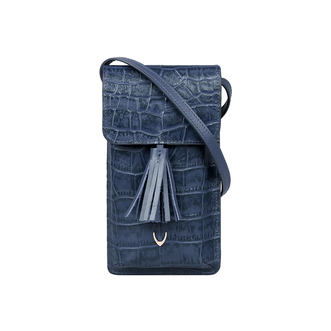 3 Musketeers W2 Blue Leather Sling Wallet - Image 2