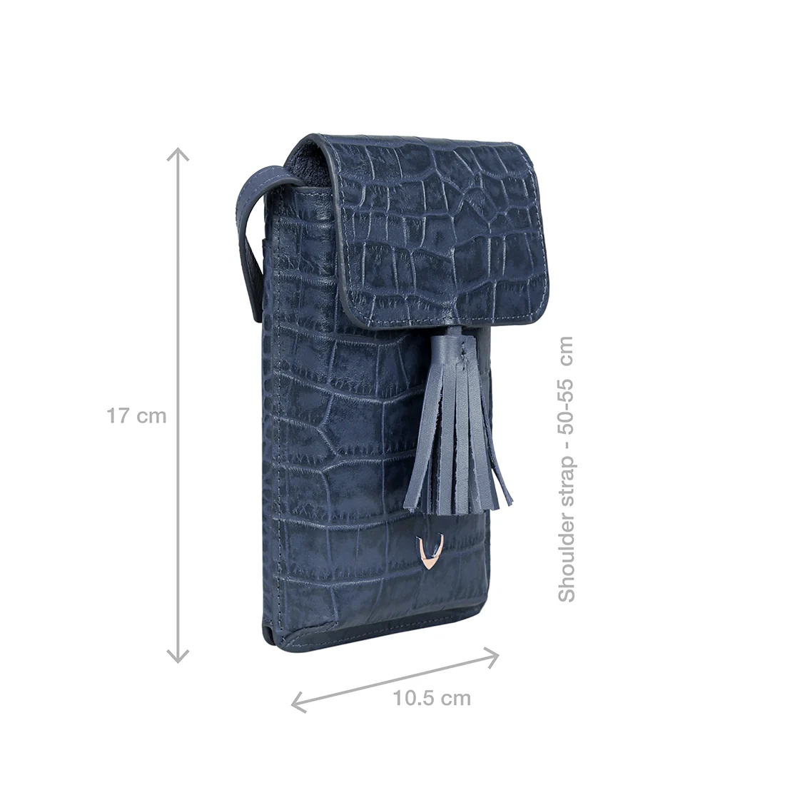 3 Musketeers W2 Blue Leather Sling Wallet - Image 3