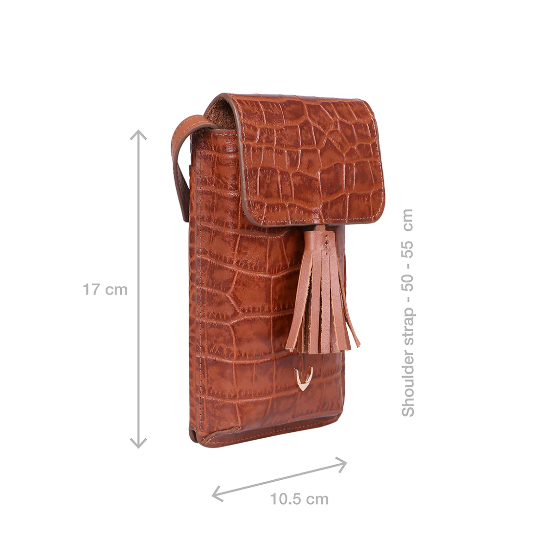 3 Musketeers W2 Tan Leather Sling Wallet - Image 3
