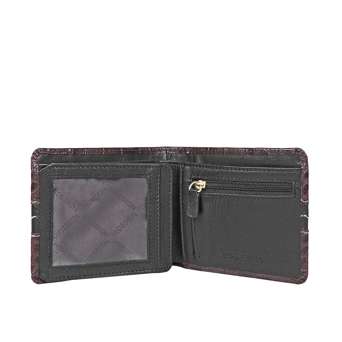 311-490 Sb Brown Leather Bi-Fold Wallet - Image 3