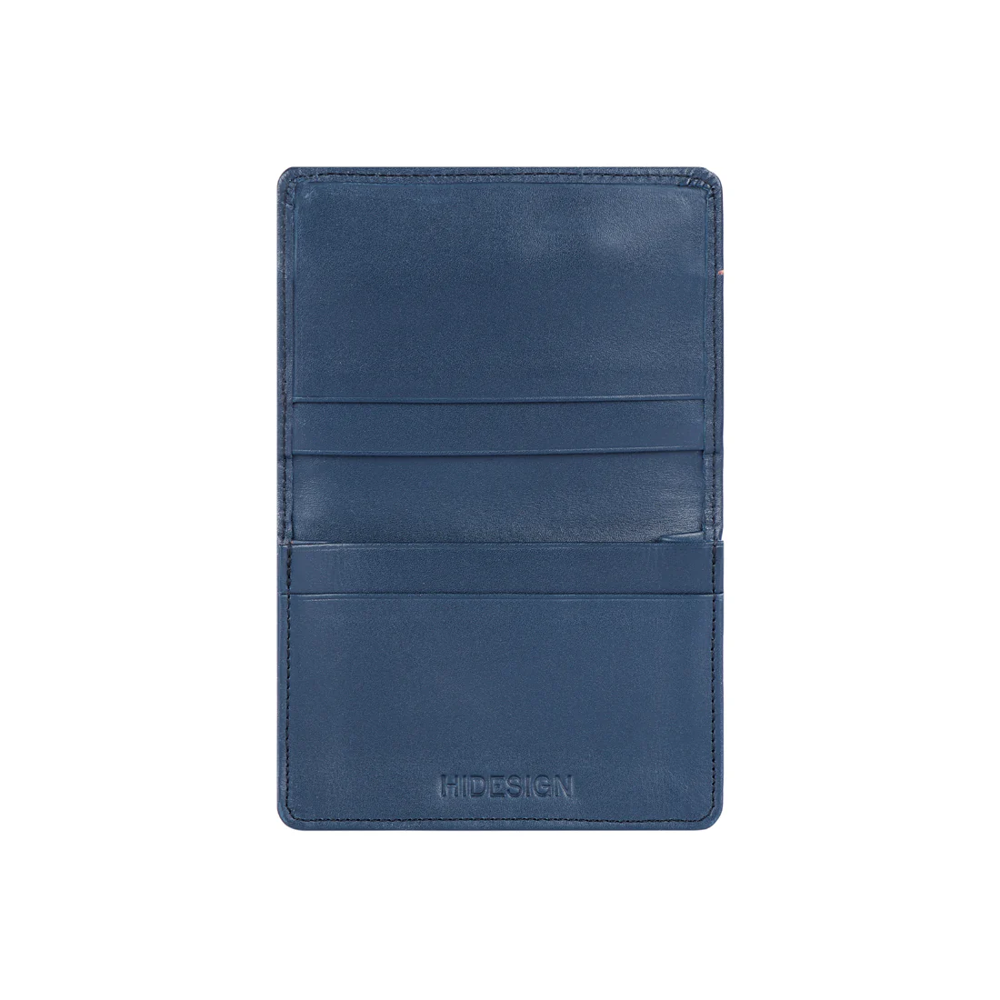 313-020 Ch  Blue Leather Card Holder - Image 2