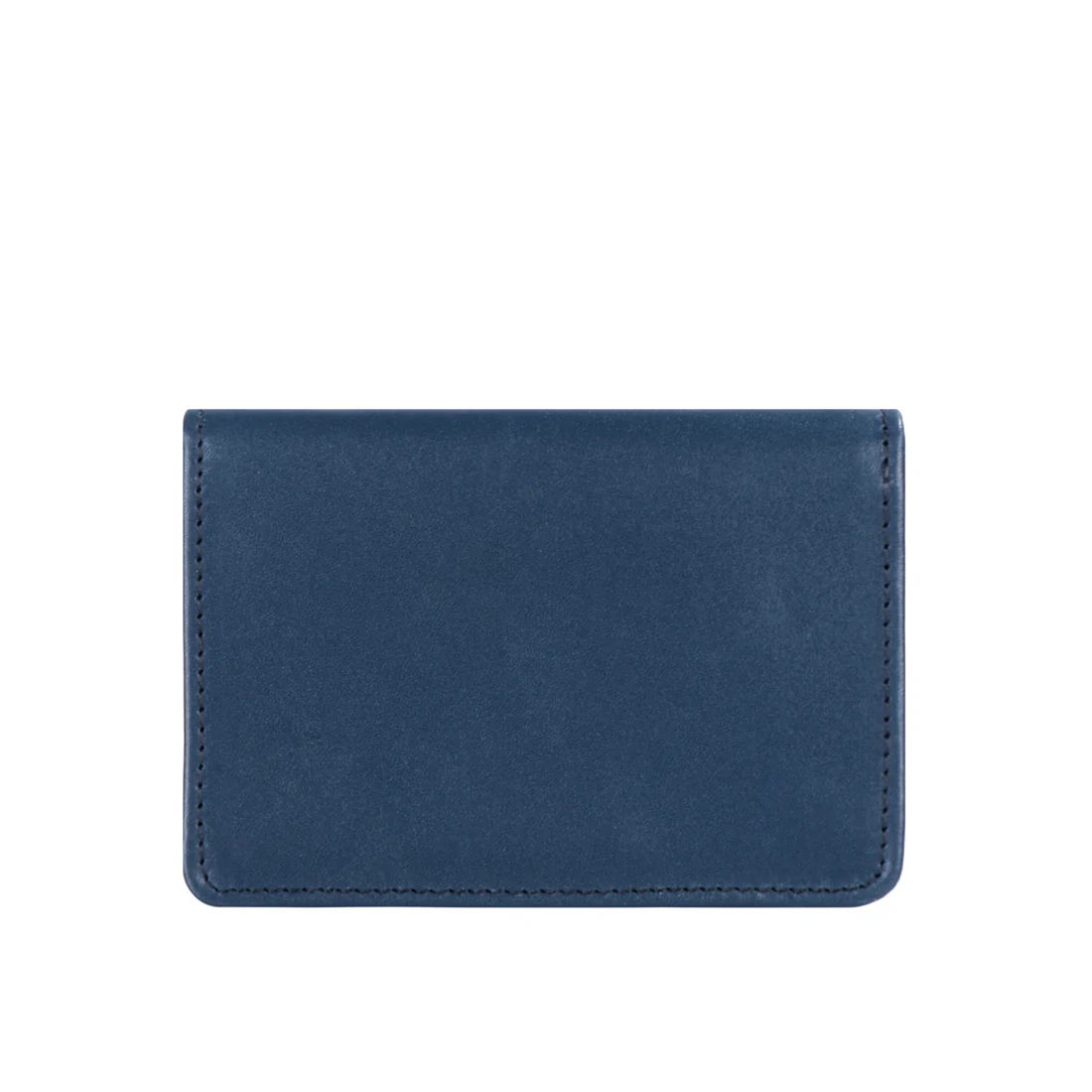 313-020 Ch  Blue Leather Card Holder - Image 5