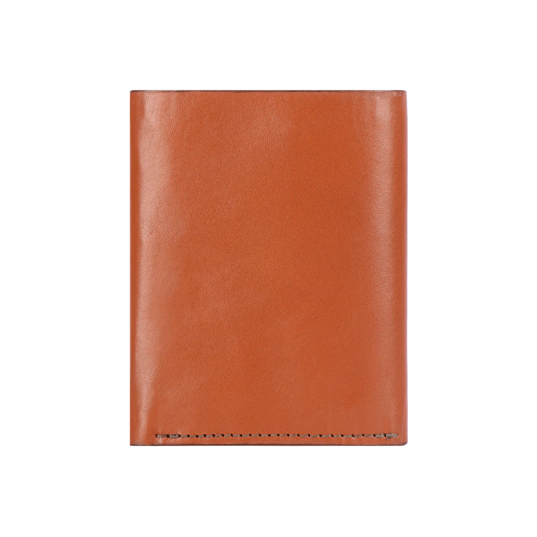 314-259 Tf Tan Leather Trifold Wallet - Image 5