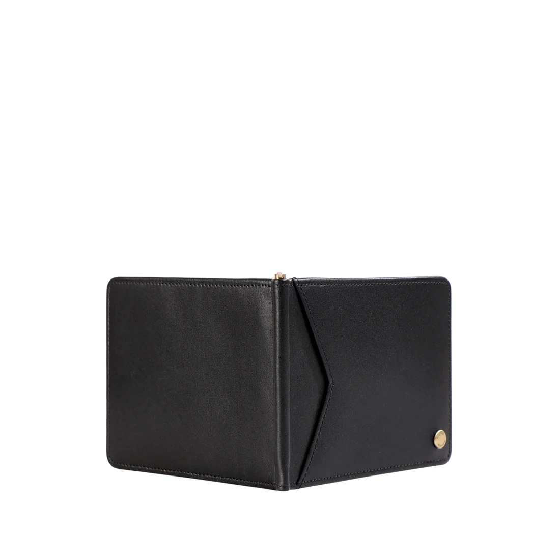 315 Mc  Black Leather Money Clip - Image 5