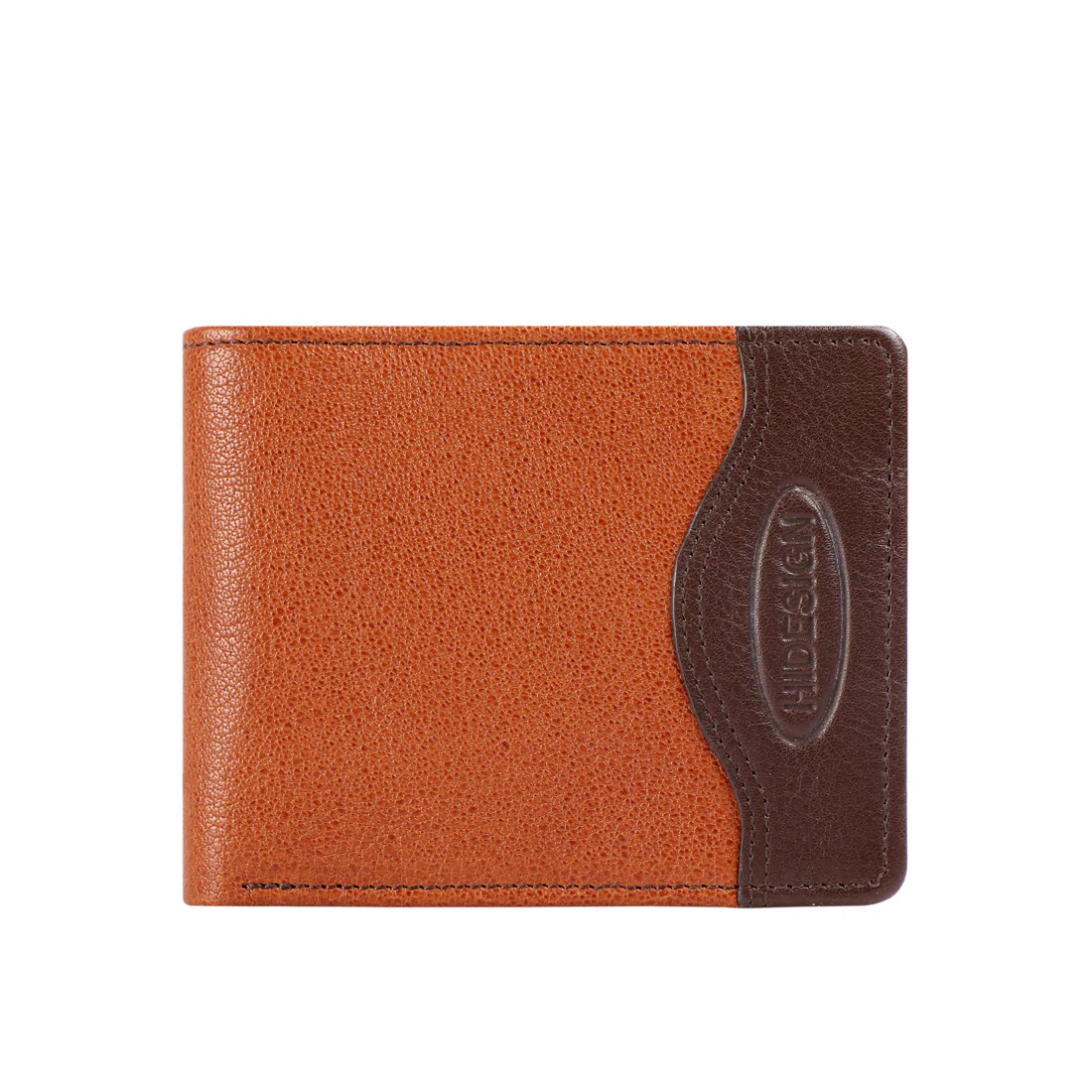 316-2020 Tan Leather Bi-Fold Wallet