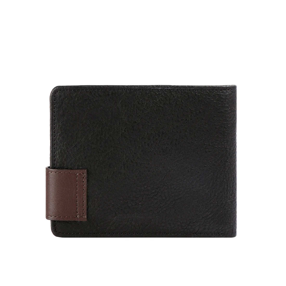 317-017  Black Leather Bi-Fold Wallet - Image 5