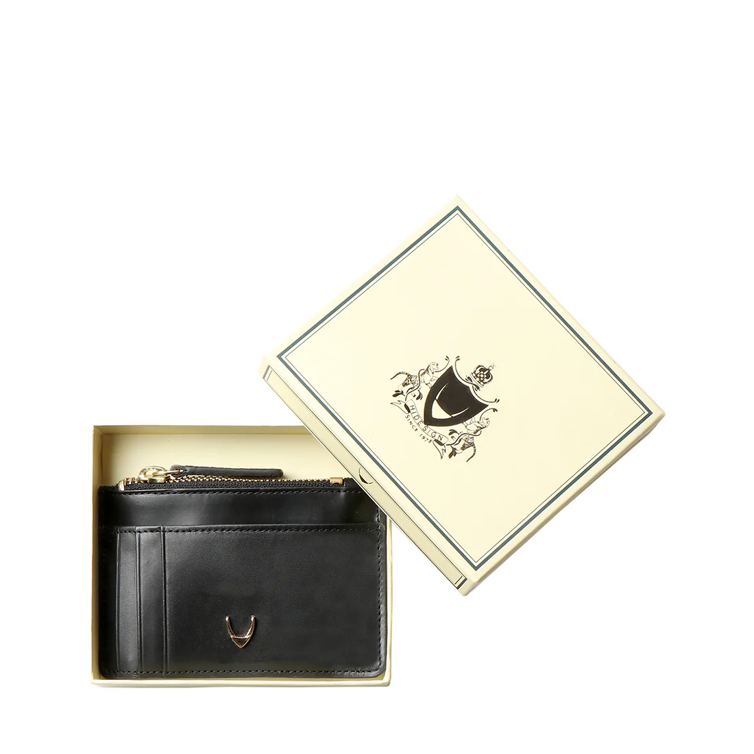 335 Ch Black Leather Card Holder - Image 4