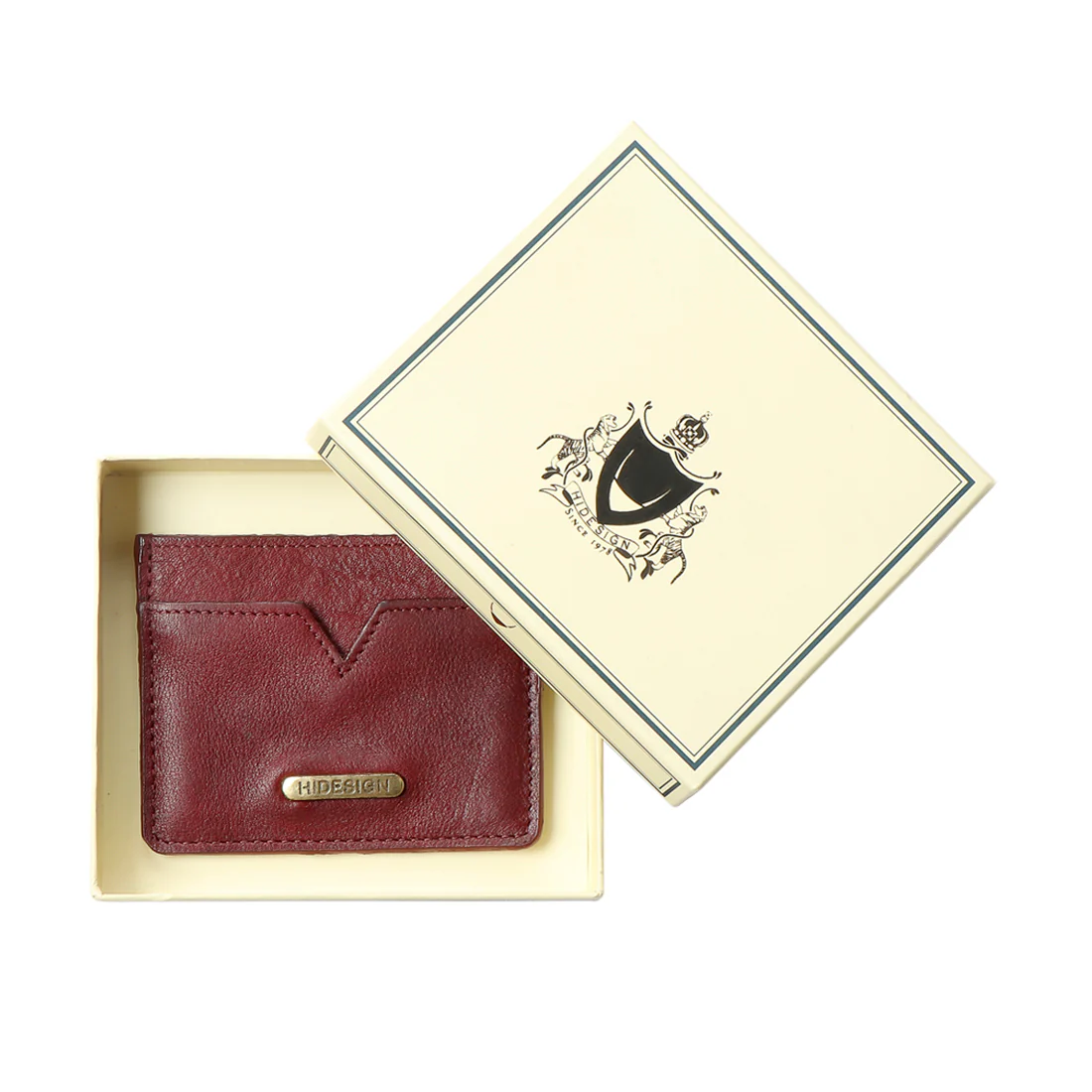 336 Ch Marsala Leather Card Holder - Image 4