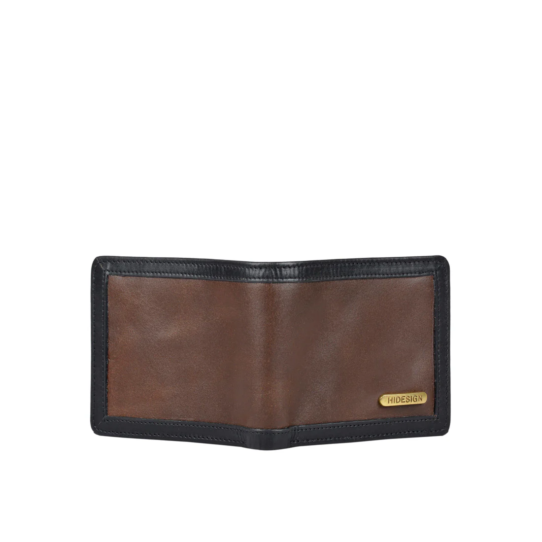 342-017 Sb Tan Leather Bi-Fold Wallet - Image 5