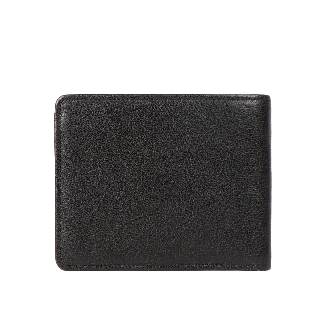 344-017 Black Leather Bi-Fold Wallet - Image 5