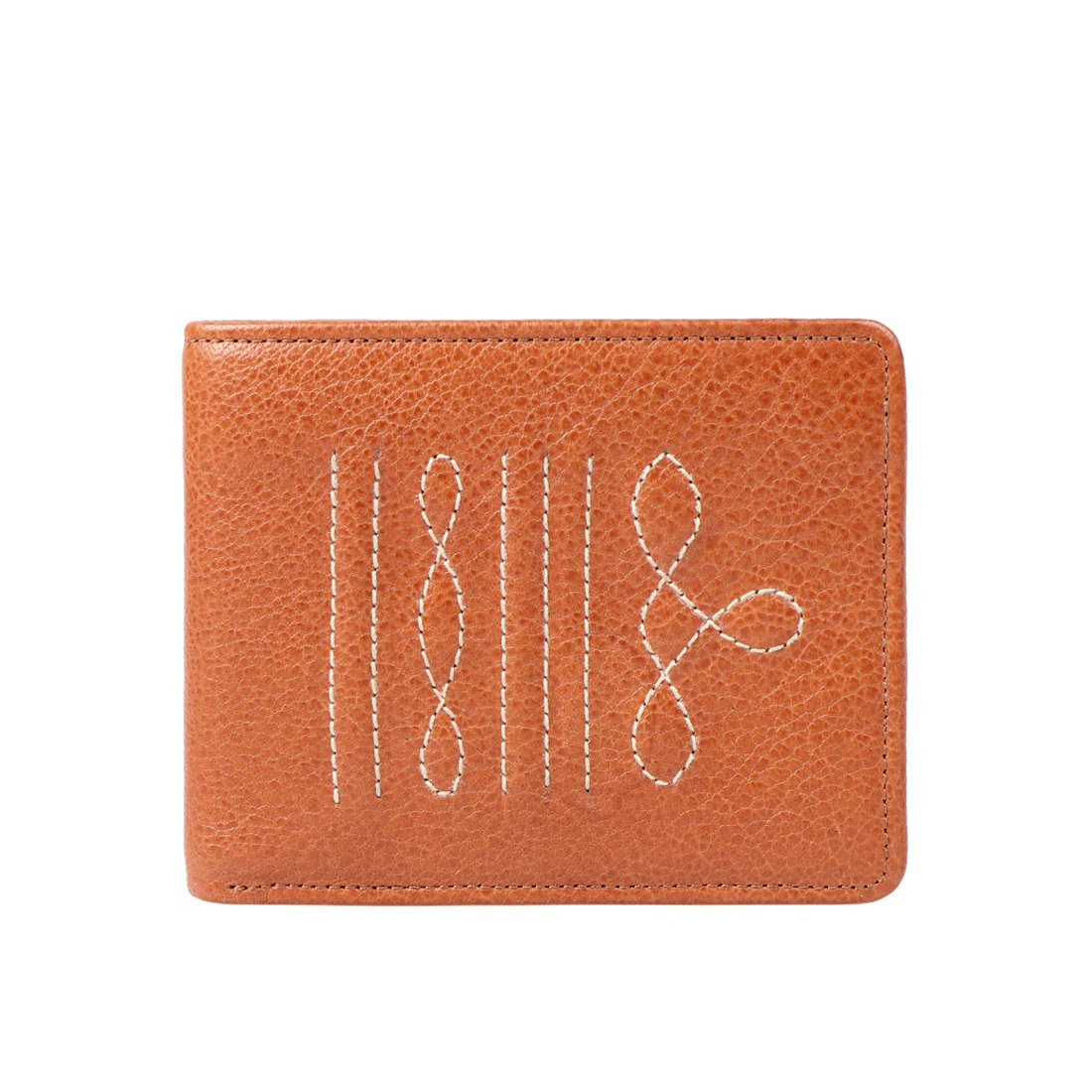 344-017 Tan Leather Bi-Fold Wallet - Image 3