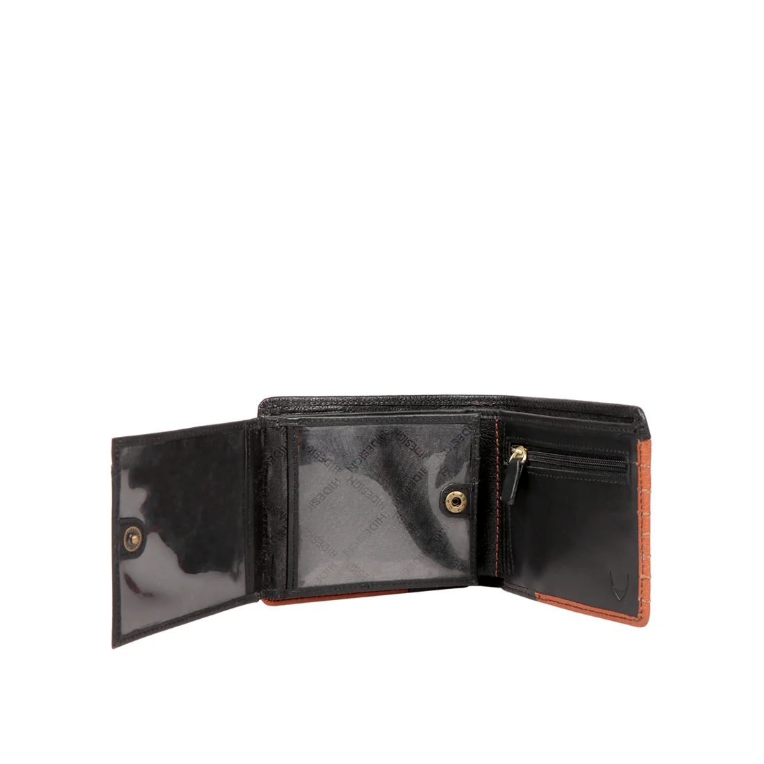 364-L103  Tan Leather Bi-Fold Wallet - Image 6