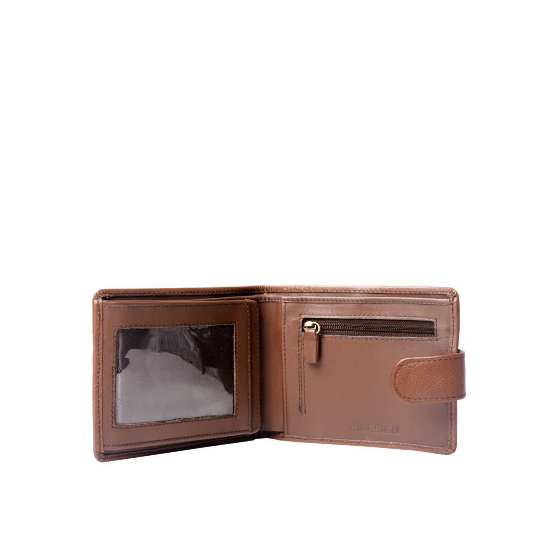 38 Tan Leather Bi-Fold Wallet - Image 3