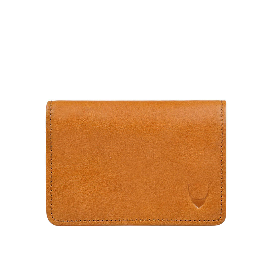 384-020  Tan Leather Card Holder - Image 3