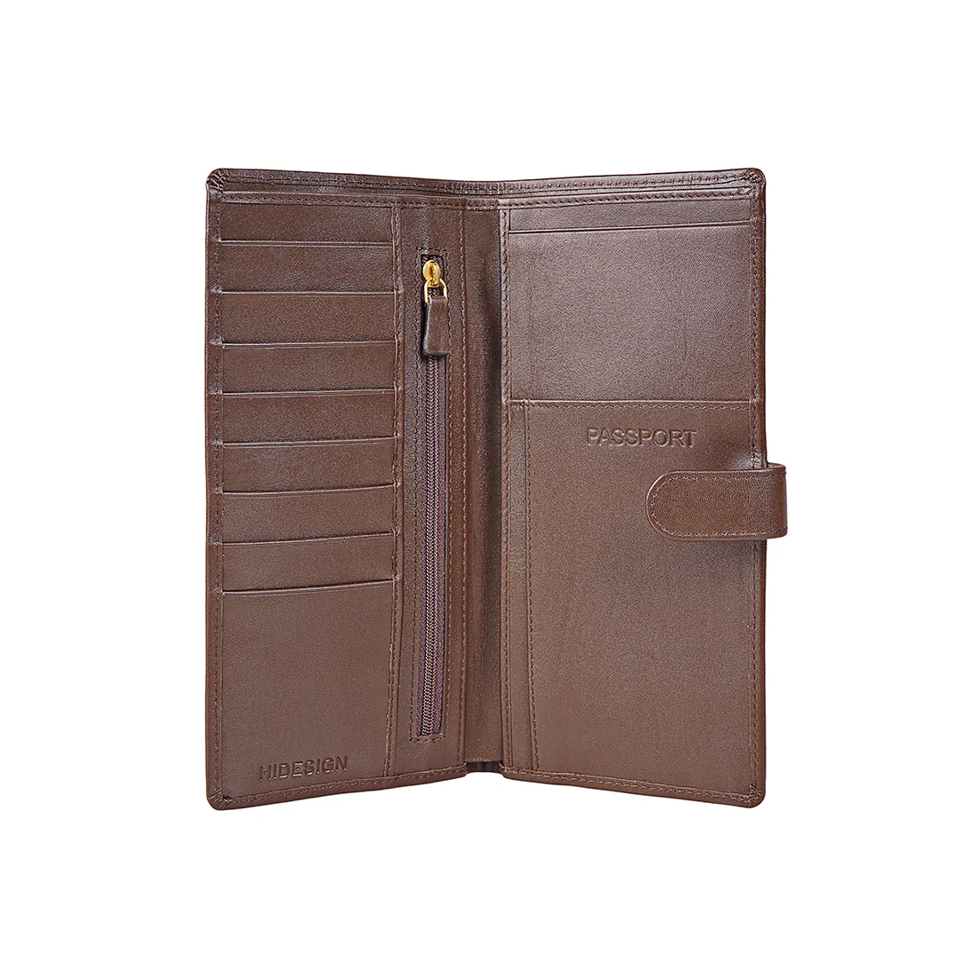 486 Rf Brown Leather Passport Holder - Image 3