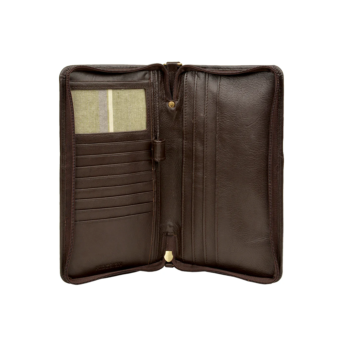 82 Brown Leather Bi-Fold Wallet - Image 2